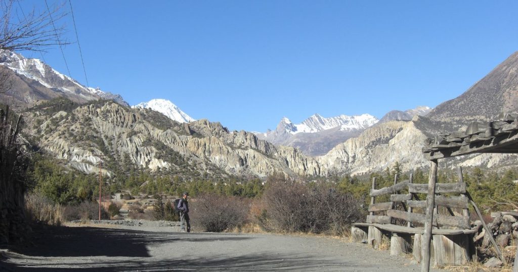 Mountain and Hill View